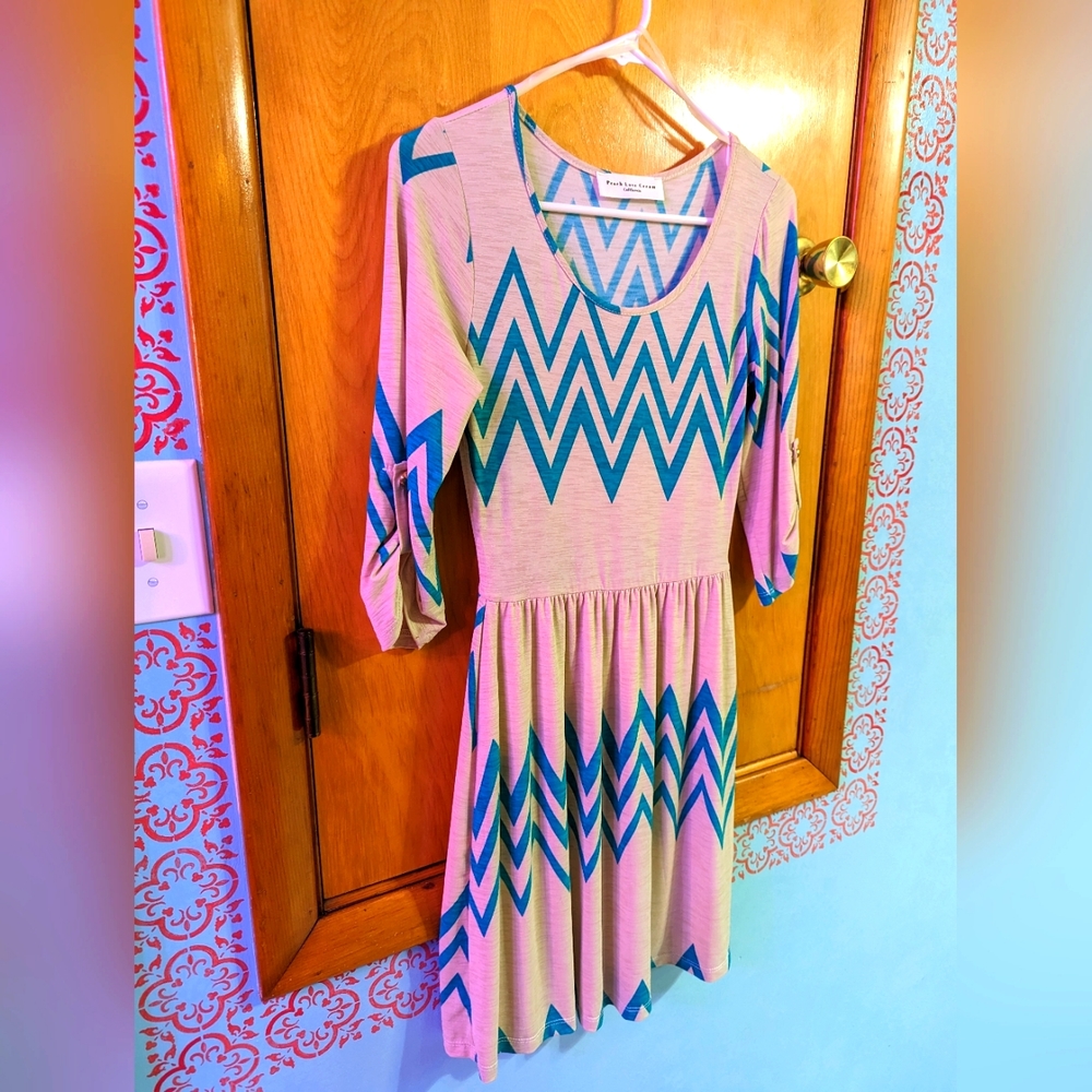 Modcloth Chevron dress